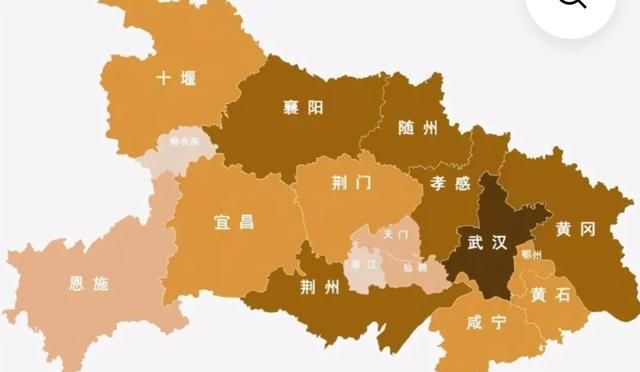 湖北省哪个城市离西安最近图1