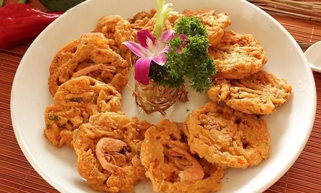 炸虾饼怎么炸得酥脆(炸萝卜饼炸虾饼怎么炸得酥脆)图1