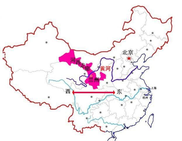 请问河西走廊是指的哪条河,具体位置在哪个地方图1