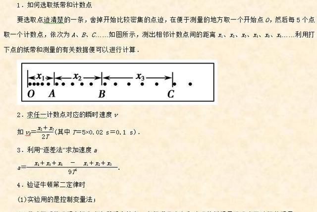 高考物理实验题中,有哪些常考的力学实验方法图10